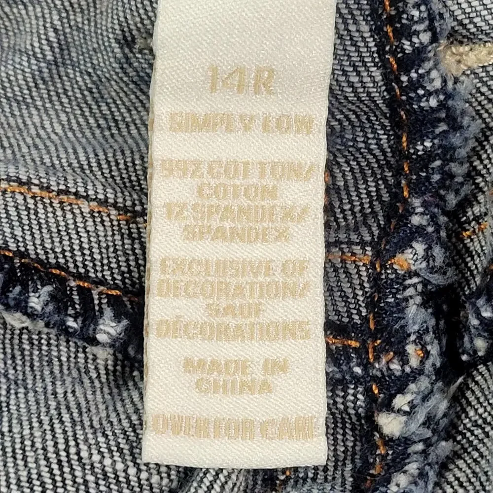 Justice Jeans‎ Girl's Size 14 R